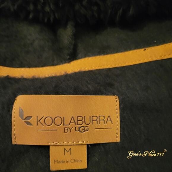 Koolaburra by UGG Womens 2 Piece Set Cozy Sherpa Hooded Vest & Long Sleeve Tee M - Picture 7 of 12